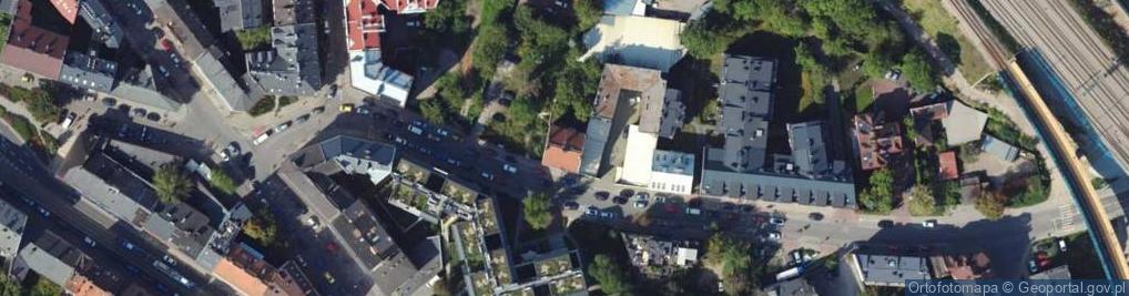 Zdjęcie satelitarne Dąbrowskiego ul.