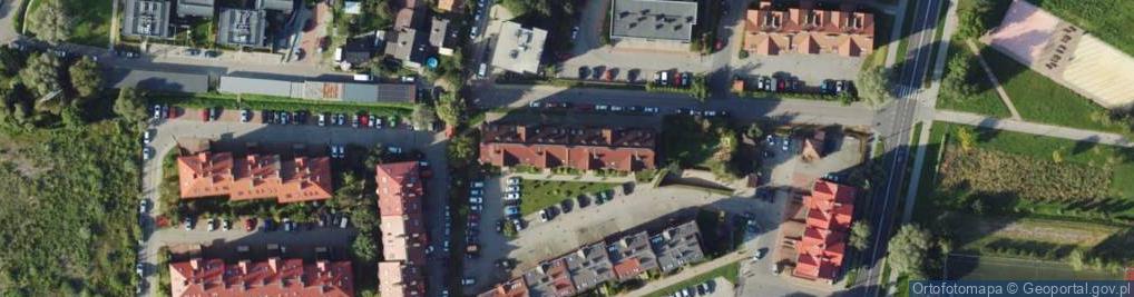 Zdjęcie satelitarne Daliowa ul.