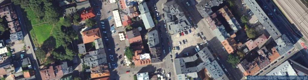 Zdjęcie satelitarne Dajwór ul.