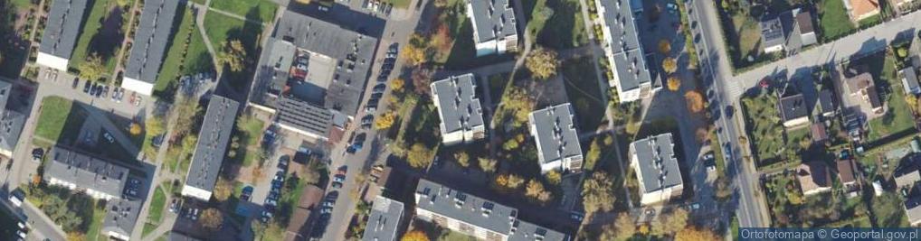Zdjęcie satelitarne Damrota ul.