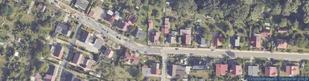 Zdjęcie satelitarne Dąbrowskiego ul.