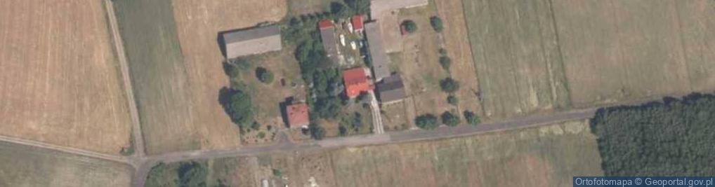 Zdjęcie satelitarne Dąbrowa Krośnieńska ul.