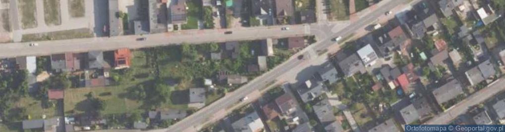 Zdjęcie satelitarne Dąbrowskiego ul.