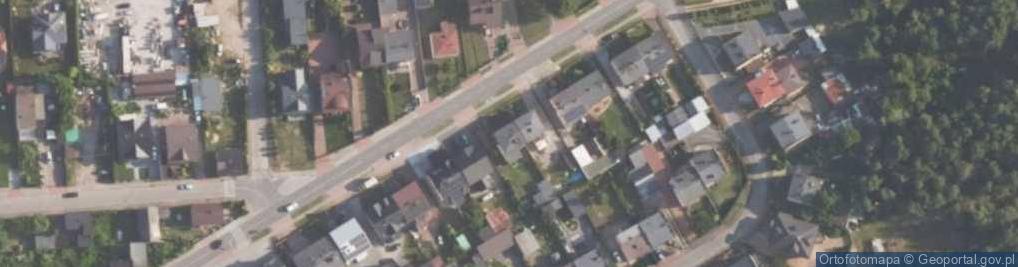 Zdjęcie satelitarne Dąbrowskiego ul.