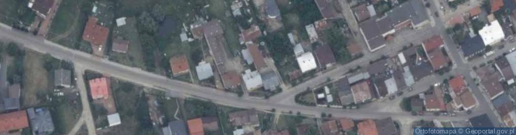 Zdjęcie satelitarne Dąbrowska ul.