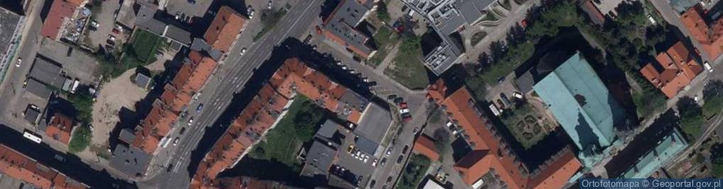 Zdjęcie satelitarne Dąbrowskiego Henryka, gen. ul.