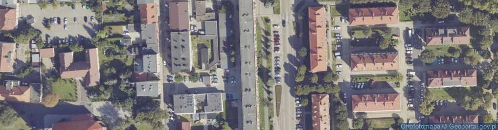 Zdjęcie satelitarne Dąbrowskiego Jarosława, gen. ul.