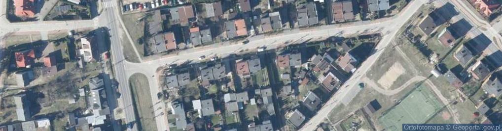 Zdjęcie satelitarne Dąbrowskiej Marii ul.