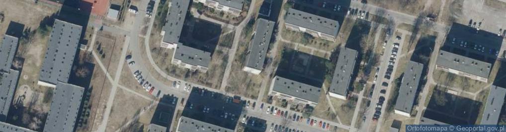 Zdjęcie satelitarne Dąbrówki ul.