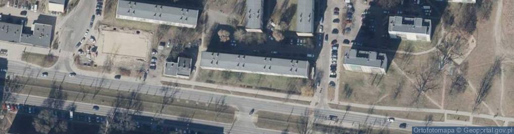 Zdjęcie satelitarne Dąbrowskiego Jarosława, gen. ul.