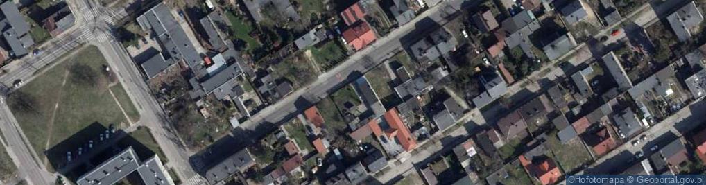Zdjęcie satelitarne Dachowa ul.