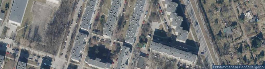 Zdjęcie satelitarne Daniłowskiego Gustawa ul.