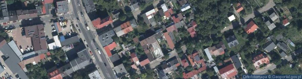 Zdjęcie satelitarne Dąbrowska ul.