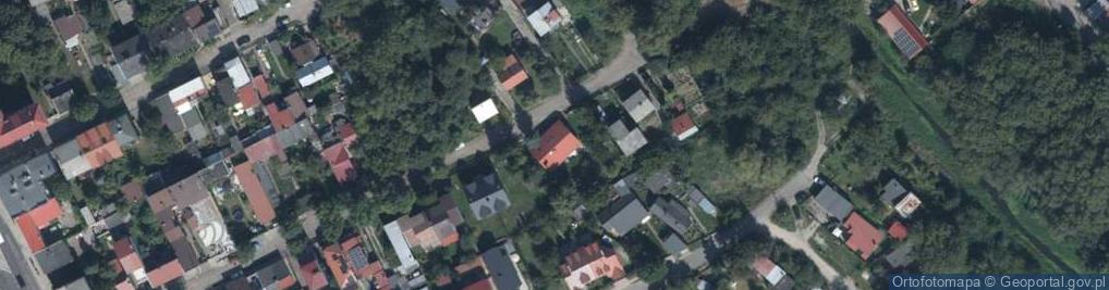 Zdjęcie satelitarne Dąbrowska ul.