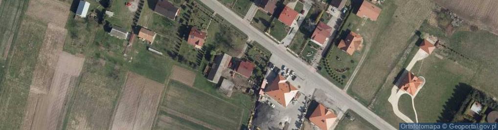 Zdjęcie satelitarne Dąbrowska ul.