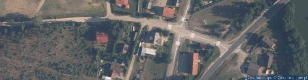 Zdjęcie satelitarne Dąbek ul.