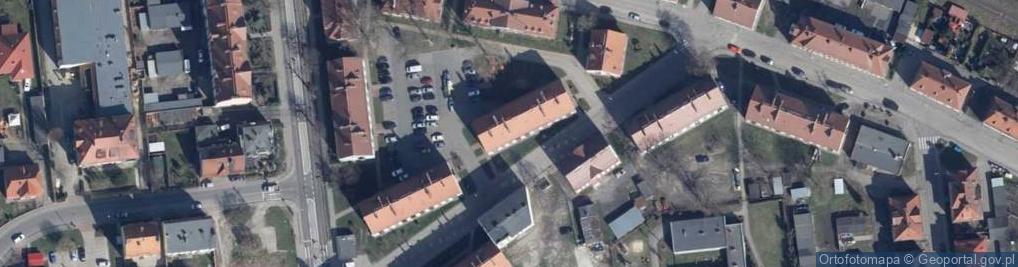 Zdjęcie satelitarne Dąbrowskiego ul.