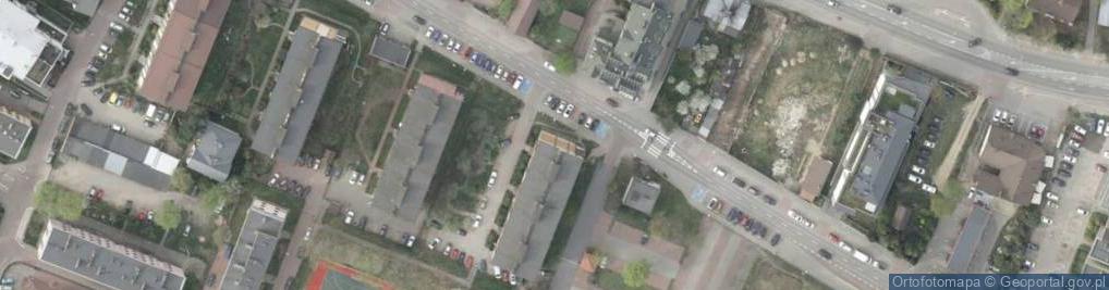 Zdjęcie satelitarne Dąbrówki ul.