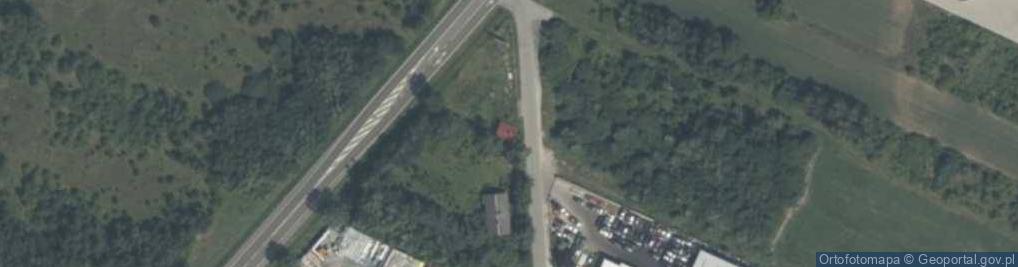 Zdjęcie satelitarne Dąbrowska ul.