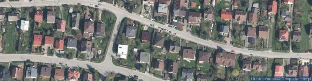 Zdjęcie satelitarne Dąbrowskiego Henryka, gen. ul.