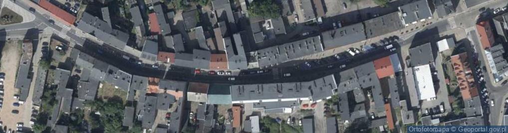 Zdjęcie satelitarne Dąbrowskiego Henryka, gen. ul.