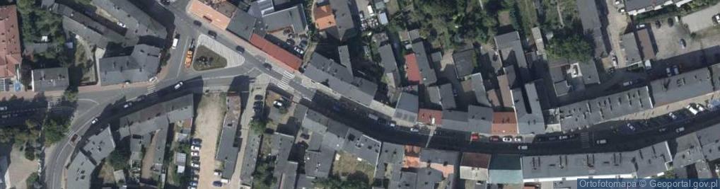 Zdjęcie satelitarne Dąbrowskiego Henryka, gen. ul.