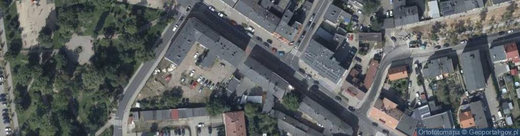Zdjęcie satelitarne Dąbrowskiego Henryka, gen. ul.