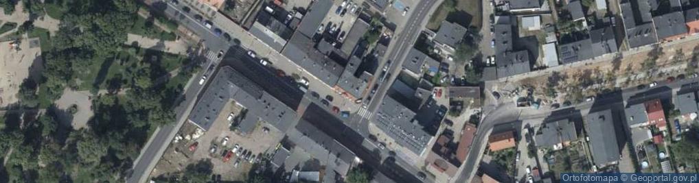 Zdjęcie satelitarne Dąbrowskiego Henryka, gen. ul.