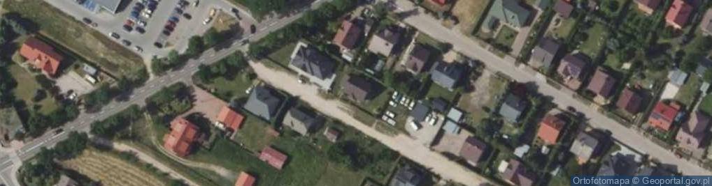 Zdjęcie satelitarne Dąbrówki ul.