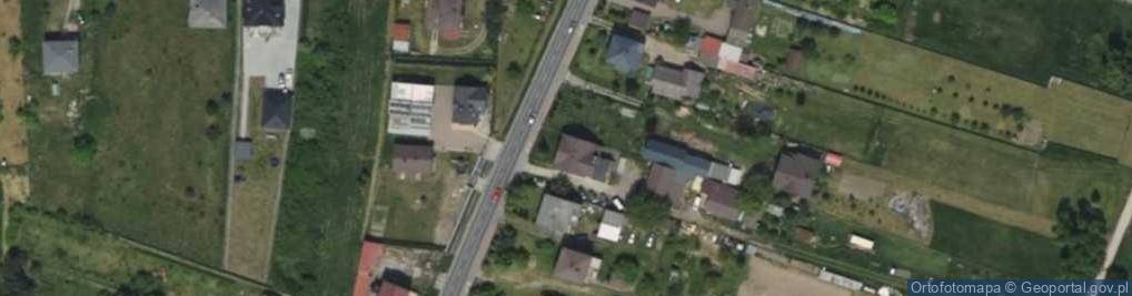 Zdjęcie satelitarne Dąbrowska ul.
