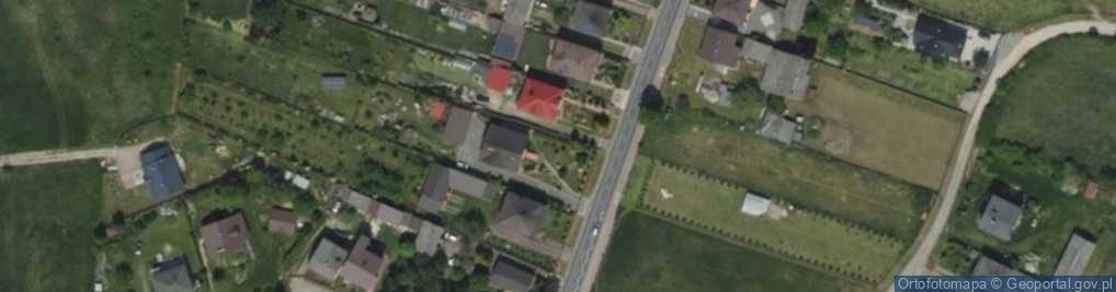 Zdjęcie satelitarne Dąbrowska ul.