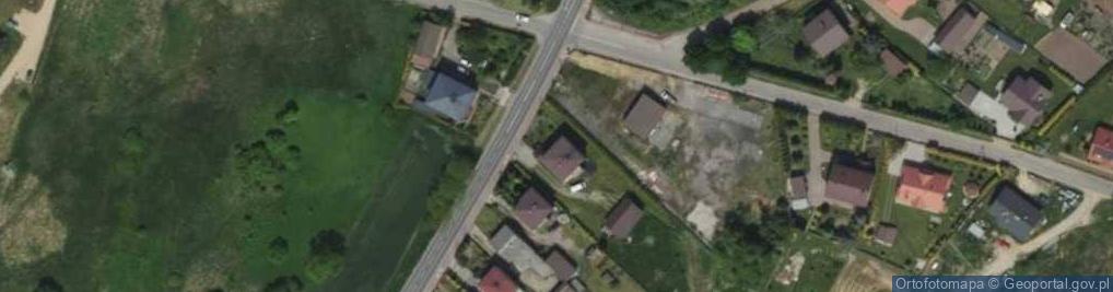 Zdjęcie satelitarne Dąbrowska ul.