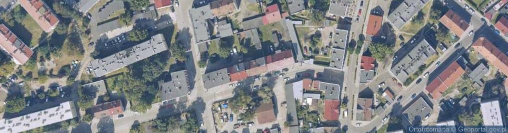 Zdjęcie satelitarne Dąbrowskiego ul.
