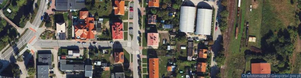 Zdjęcie satelitarne Dąbrowskiego Henryka, gen. ul.