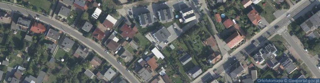 Zdjęcie satelitarne Daliowa ul.