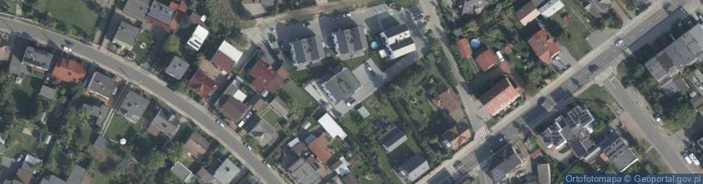 Zdjęcie satelitarne Daliowa ul.
