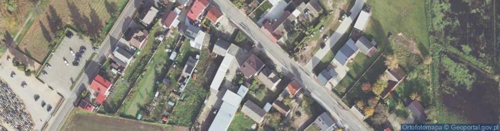 Zdjęcie satelitarne Dąbrówki ul.