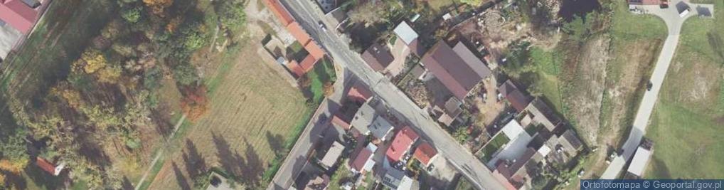 Zdjęcie satelitarne Dąbrówki ul.