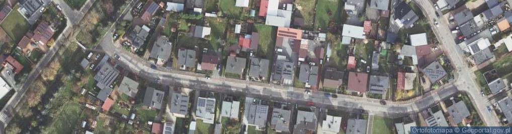 Zdjęcie satelitarne Dąbrowskiego ul.