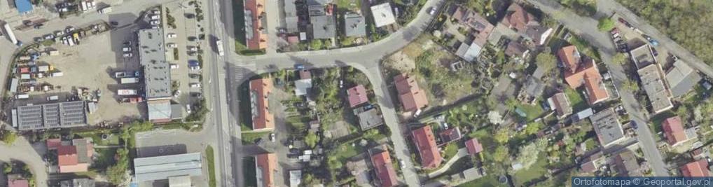 Zdjęcie satelitarne Dąbrowskiego Henryka, gen. ul.