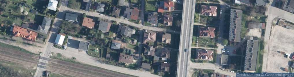 Zdjęcie satelitarne Dąbrowskiego Henryka, gen. ul.