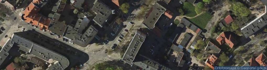 Zdjęcie satelitarne Dąbrowszczaków ul.