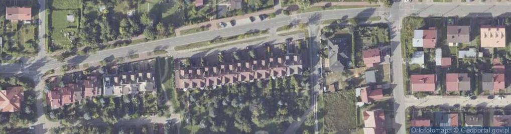 Zdjęcie satelitarne Dąbrowskiej Marii ul.