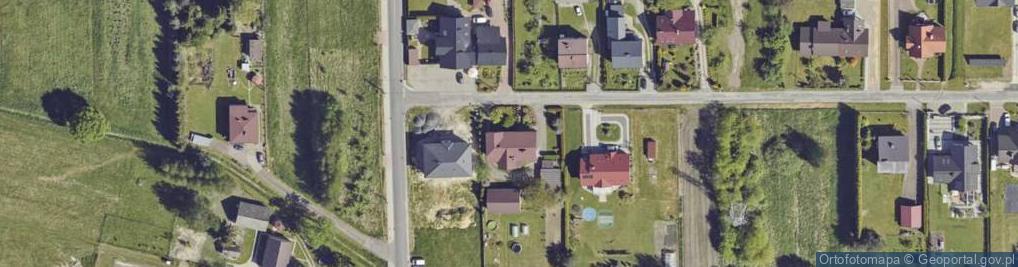 Zdjęcie satelitarne Dąbrówki ul.