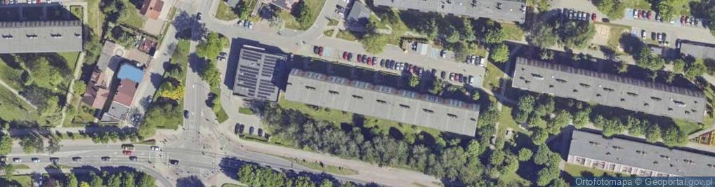 Zdjęcie satelitarne Dąbrowskiego Jarosława, gen. ul.