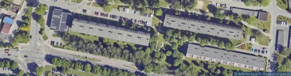 Zdjęcie satelitarne Dąbrowskiego Jarosława, gen. ul.