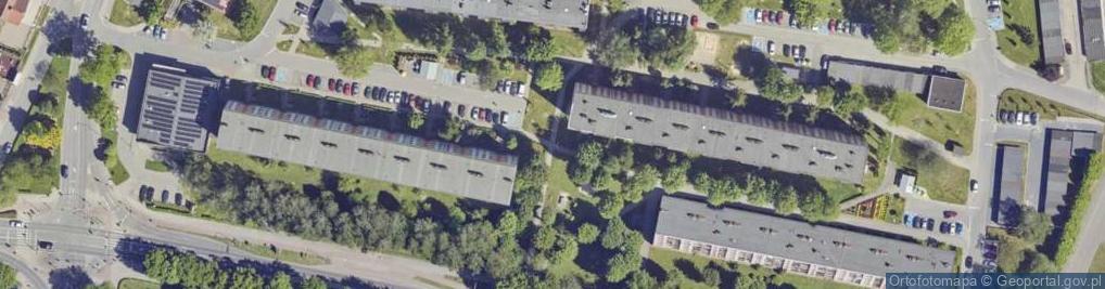 Zdjęcie satelitarne Dąbrowskiego Jarosława, gen. ul.