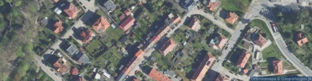 Zdjęcie satelitarne Dąbrowskiego Henryka, gen. ul.