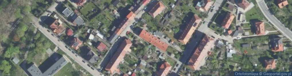 Zdjęcie satelitarne Dąbrowskiego Henryka, gen. ul.