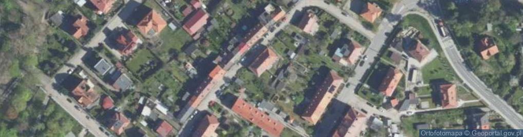 Zdjęcie satelitarne Dąbrowskiego Henryka, gen. ul.